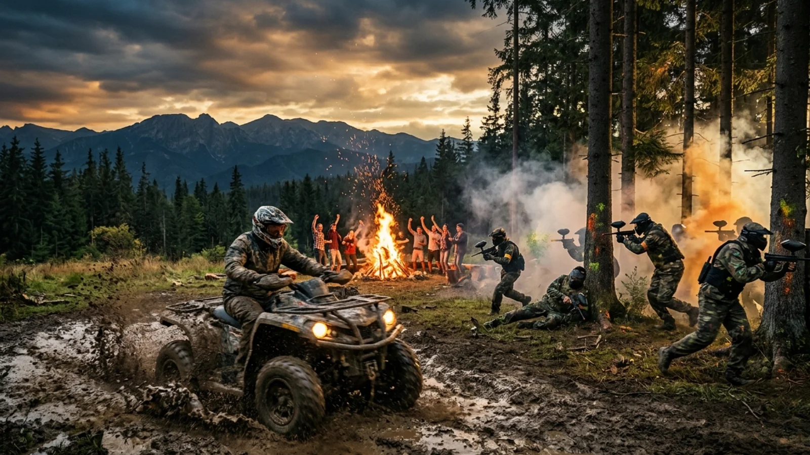 Flota quadów CFMOTO i buggy ZFORCE gotowa dla grupy zorganizowanej w bazie w Murzasichlu